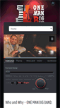 Mobile Screenshot of onemanbigband.com